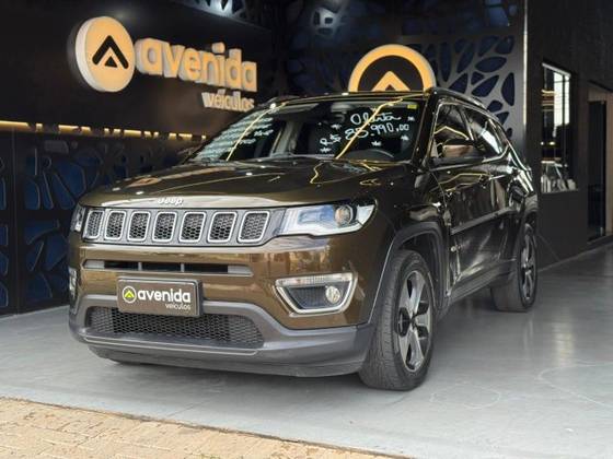 JEEP COMPASS 2.0 16V FLEX LONGITUDE AUTOMÁTICO JEEP COMPASS 2.0 16V FLEX LONGITUDE AUTOMÁTICO